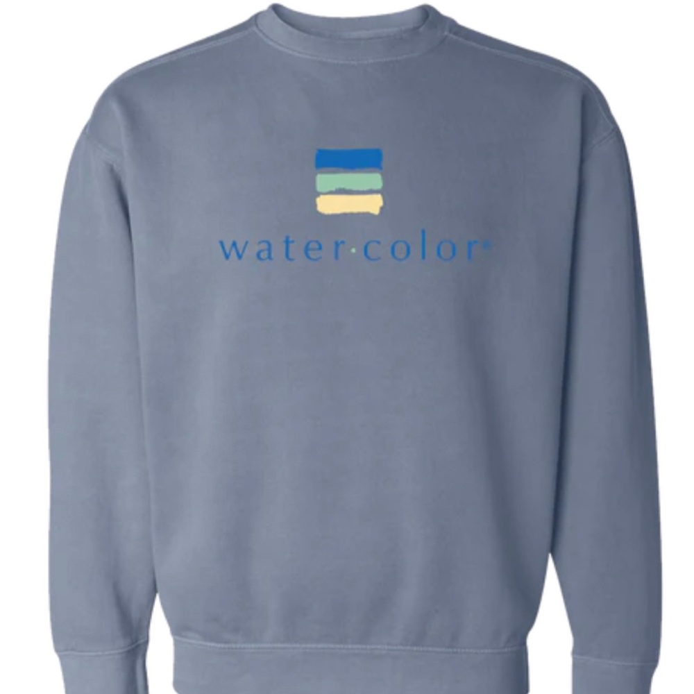 Watercolor comfort colors crewneck
